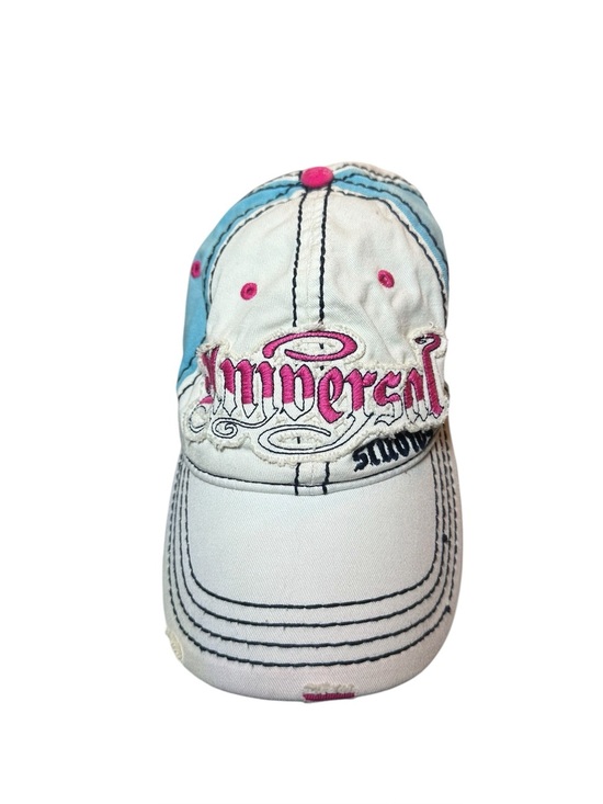Universal Studio Accessories - Universal Studios Embroidered Distressed Strapback